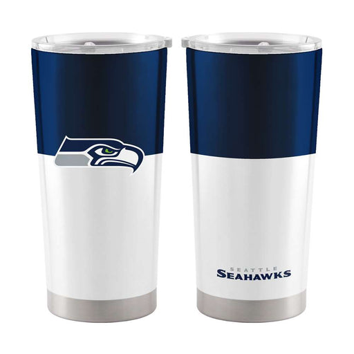 Seattle Seahawks Colorblock 20oz Stainless Tumbler