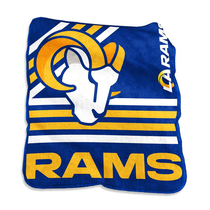 Los Angeles Rams Raschel Thorw Blanket  99