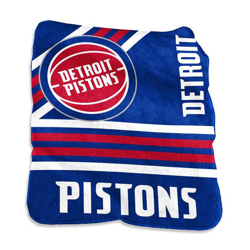 Detroit Pistons Raschel Throw Blanket  50X60 inches 708-26C