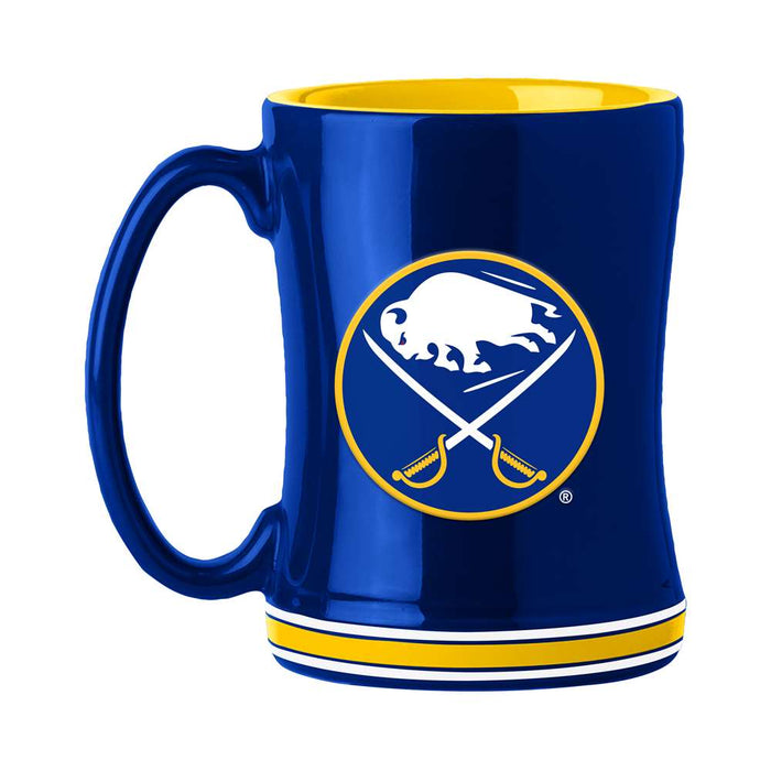 Buffalo Sabres 14oz Relief Sculpted Mug