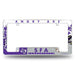 Stephen F. Austin Lumberjacks Primary 12" x 6" Chrome All Over Automotive License Plate Frame for Car/Truck/SUV    