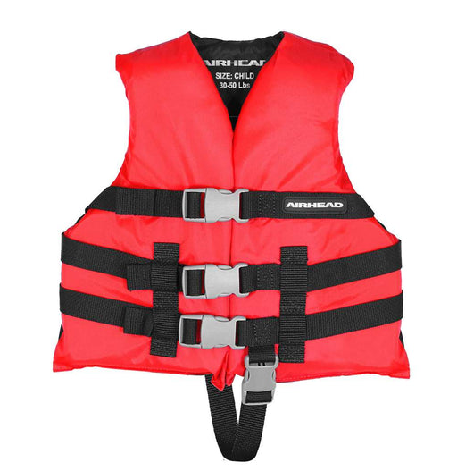 Airhead General Boating Life Vest Child Red