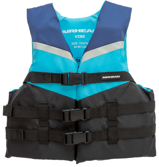 Airhead Vibe Gen Boating Life Vest Bl Youth