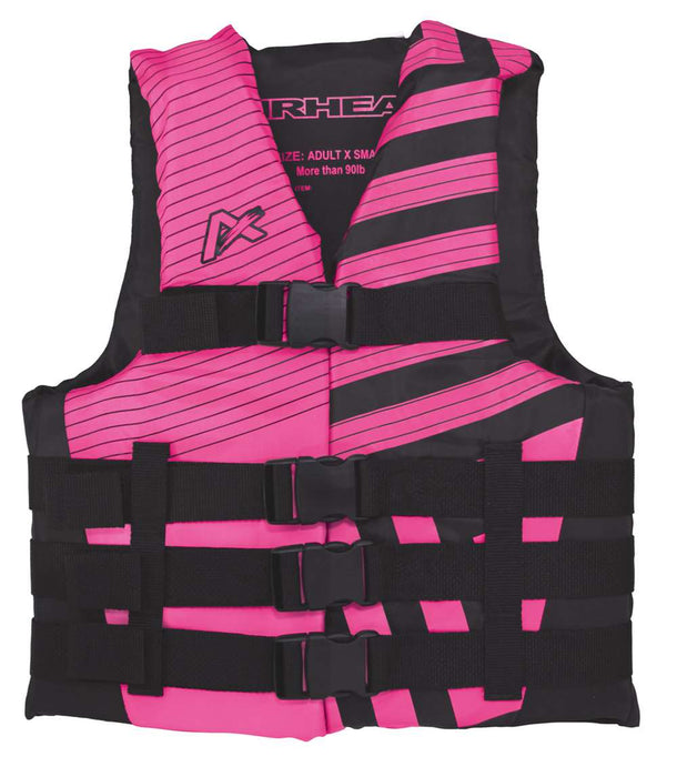 Airhead Trend Life Vest Adult Xs Pink