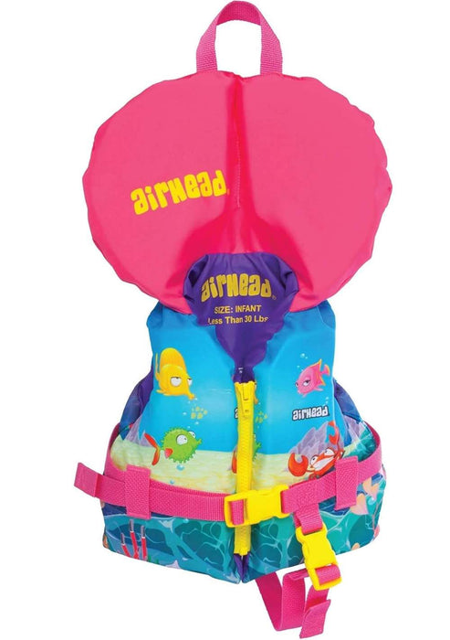 Airhead Reef Gen Boating Life Vest Infant Pink