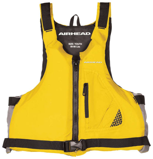 Airhead Base Paddle Vest Youth Yellow