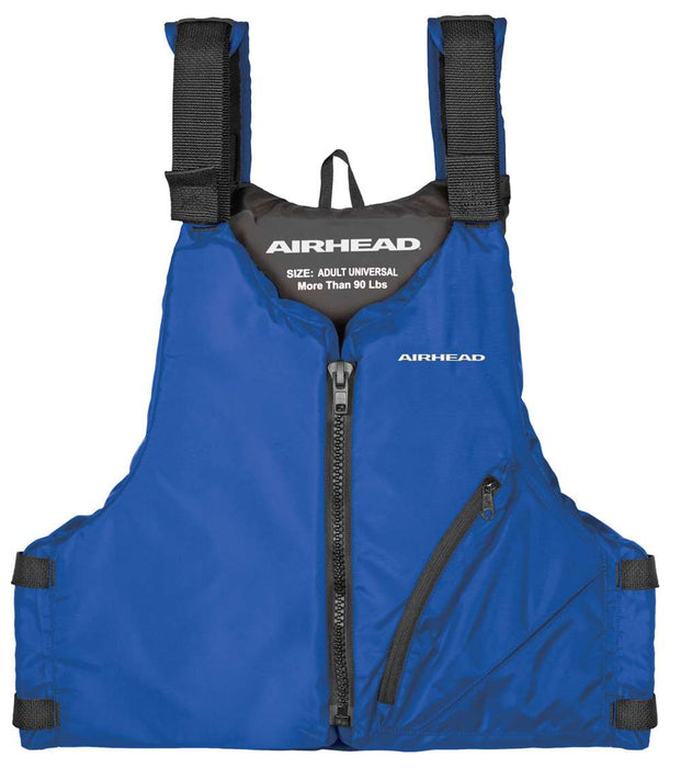 Airhead Base Paddle Vest Adult Universal Blue