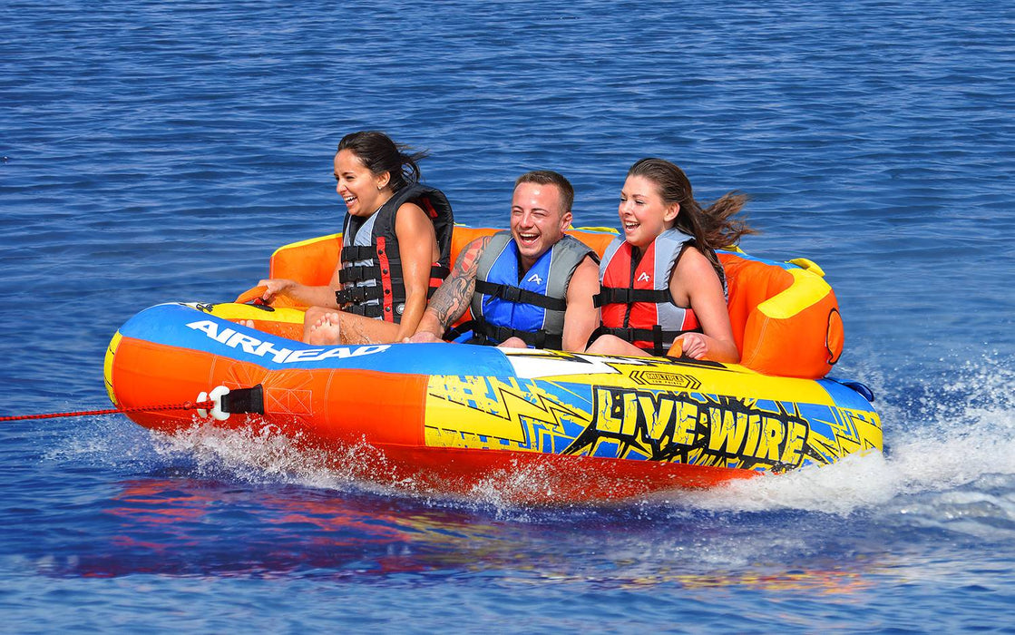 Airhead Live Wire 3 Person Towable Tube