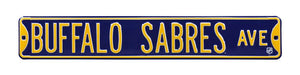 Buffalo Sabres Steel Street Sign-BUFFALO SABRES AVE  230