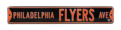 Philadelphia Flyers Steel Street Sign-PHILADELPHIA FLYERS AVE  38