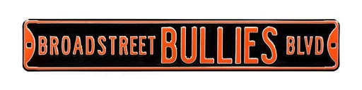 Philadelphia Flyers Steel Street Sign-BROADSTREET BULLIES BLVD  11