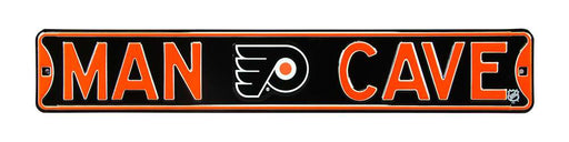 Philadelphia Flyers Steel Street Sign with Logo-MAN CAVE  68