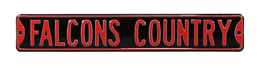 Atlanta Falcons Steel Street Sign-FALCONS COUNTRY  42