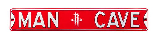 Houston Rockets Steel Street Sign with Logo-MAN CAVE  20