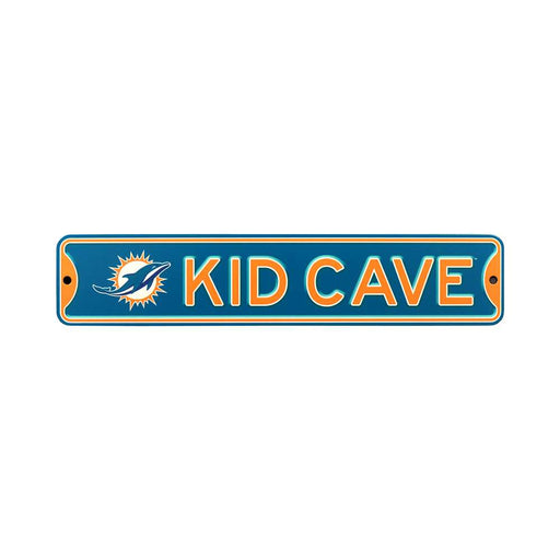 Miami Dolphins Steel Kid Cave Sign  60