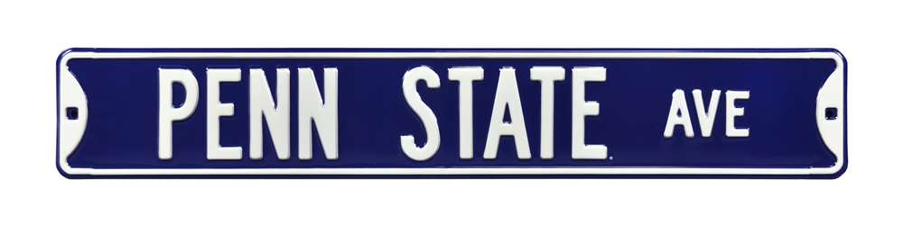 Penn State Nittany Lions Steel Street Sign-PENN STATE AVE  328