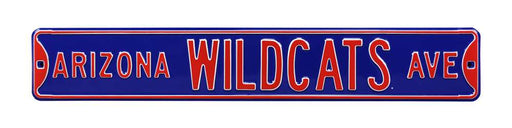 Arizona Wildcats Steel Street Sign-WILDCATS AVE  35