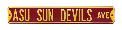 Arizona State Sun Devils Steel Street Sign-SUN DEVILS AVE  35