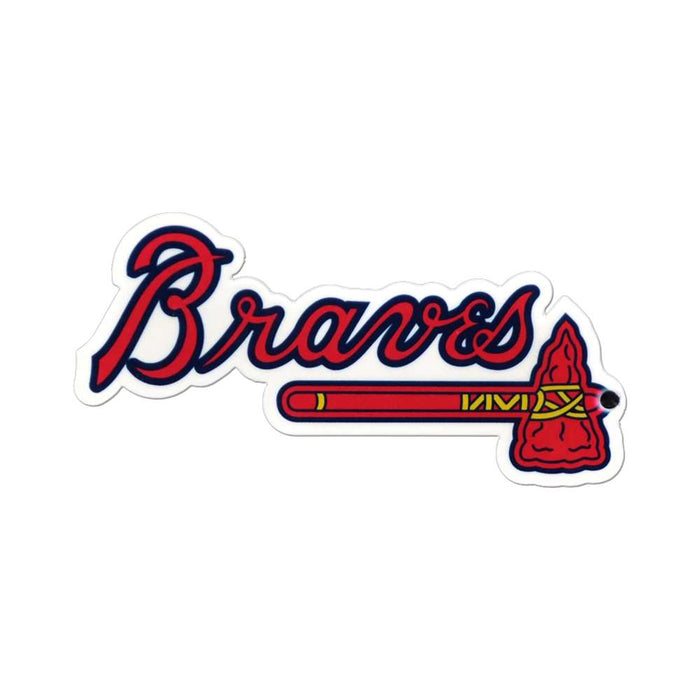 Atlanta Braves Laser Cut Logo Steel Magnet-Primary Logo  28