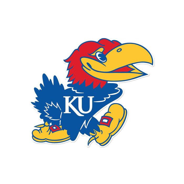 Kansas Jayhawks Laser Cut Logo Steel Magnet-Jayhawks  28