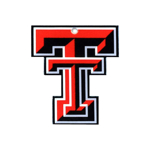 Texas Tech Red Raiders Laser Cut Logo Steel Magnet-Primary Double T logo  54