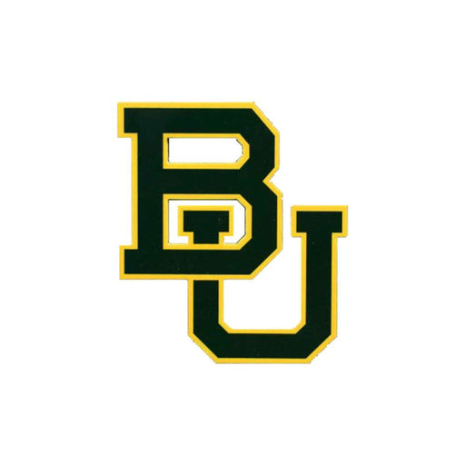 Baylor Bears Laser Cut Logo Steel Magnet-Vintage BU Logo  14