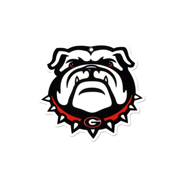 Georgia Bulldogs Laser Cut Logo Steel Magnet-Bulldog Head  28