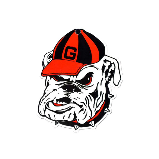 Georgia Bulldogs Laser Cut Logo Steel Magnet-Vintage Bulldog Head  56