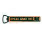 Miami Hurricanes Steel Bottle Opener 7" Magnet  78