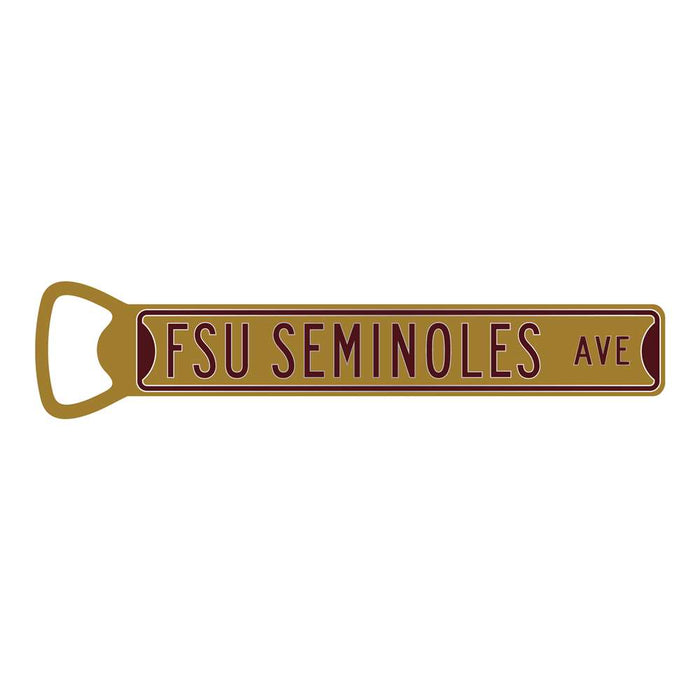 Florida State Seminoles Steel Bottle Opener 7" Magnet  30