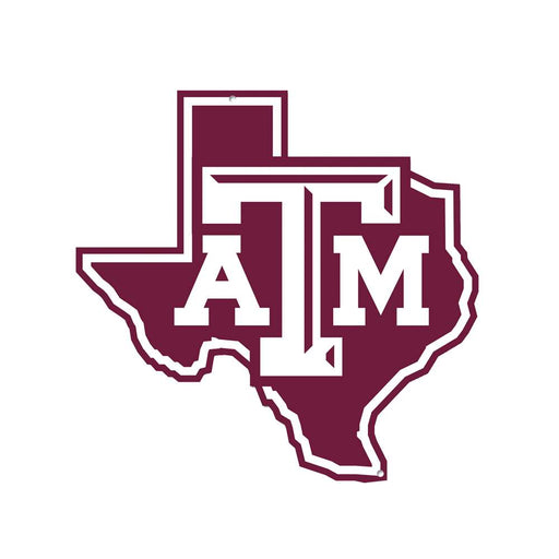 Texas A&M Aggies Laser Cut Steel Logo Spirit Size-Lonestar  80