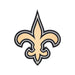 New Orleans Saints Laser Cut Logo Steel Magnet-Primary Logo  18