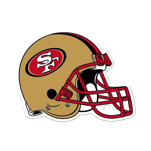 San Francisco 49ers Laser Cut Logo Steel Magnet-Helmet Logo  14