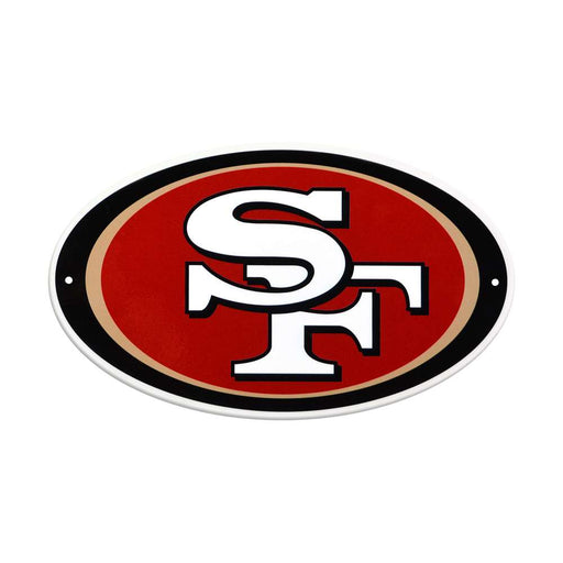 San Francisco 49ers Laser Cut Steel Logo Spirit Size-Primary Logo  8