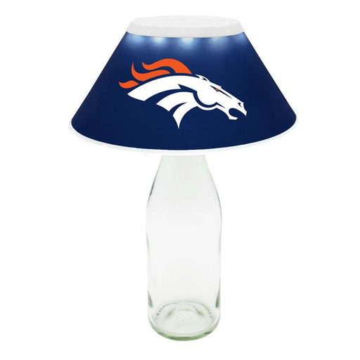 Denver Football Broncos Bottle Bright LED Light Shade