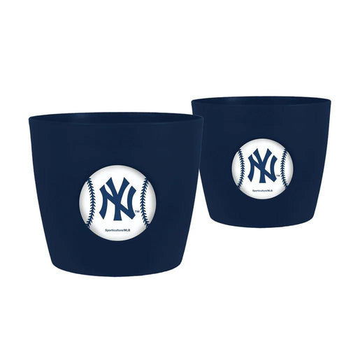 New York Yankees Button Pot 2 Pack