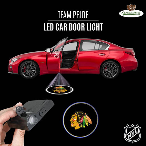 Chicago Blackhawks LED Car Door Light