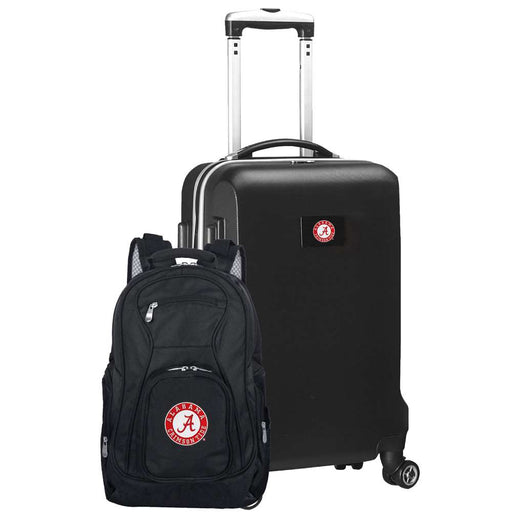 Alabama Crimson Tide Deluxe 2 Piece Backpack & Carry-On Set L104