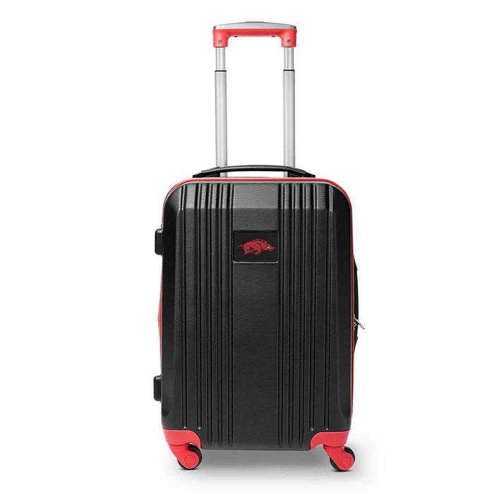 Arkansas Razorbacks 21" Carry-On Hardcase 2-Tone Spinner L208