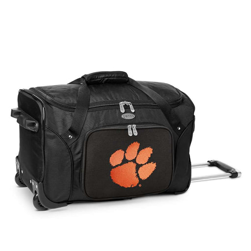 Clemson Tigers 22" Wheeled Duffel Bag L401