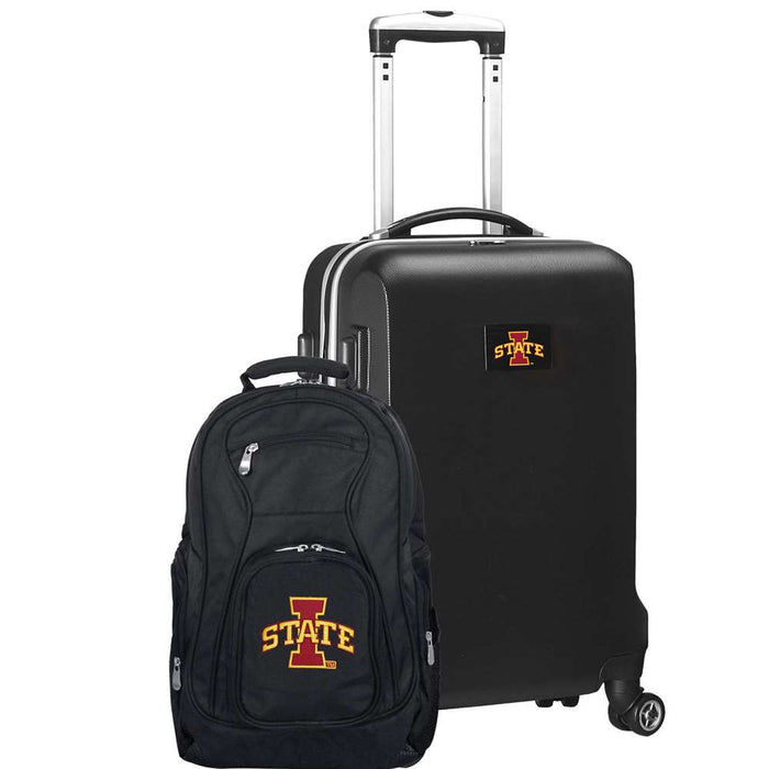 Iowa State Cyclones Deluxe 2 Piece Backpack & Carry-On Set L104