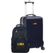 LSU Tigers Deluxe 2 Piece Backpack & Carry-On Set L104