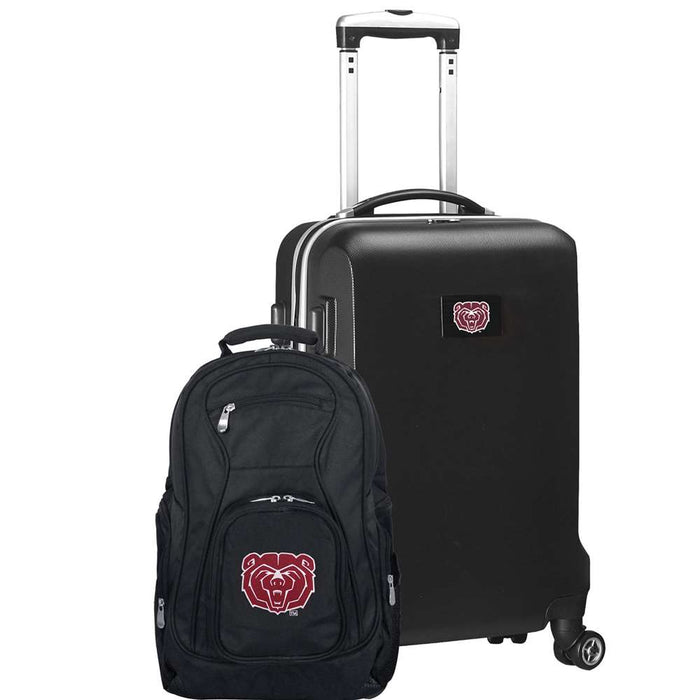 Missouri State Bears Deluxe 2 Piece Backpack & Carry-On Set L104