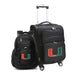 Miami Hurricanes 2-Piece Backpack & Carry-On Set L102