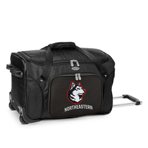 Northeastern Huskies 22" Wheeled Duffel Bag L401