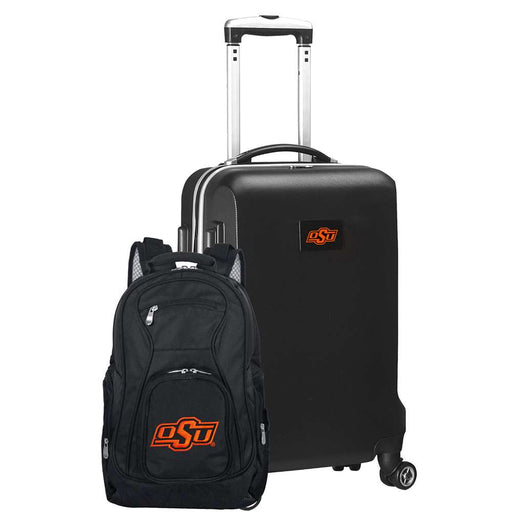 Oklahoma State Cowboys Deluxe 2 Piece Backpack & Carry-On Set L104