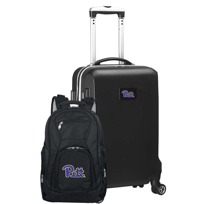 Pittsburgh Panthers Deluxe 2 Piece Backpack & Carry-On Set L104