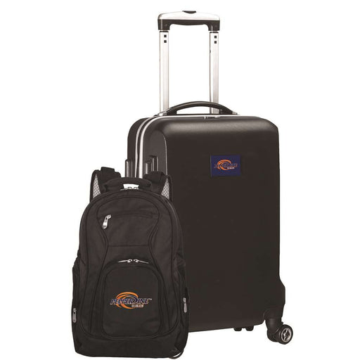 Pepperdine Waves Deluxe 2 Piece Backpack & Carry-On Set L104