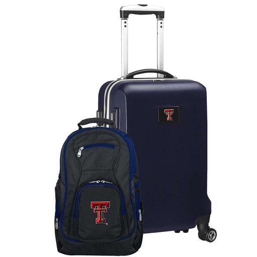 Texas Tech Red Raiders Deluxe 2 Piece Backpack & Carry-On Set L104