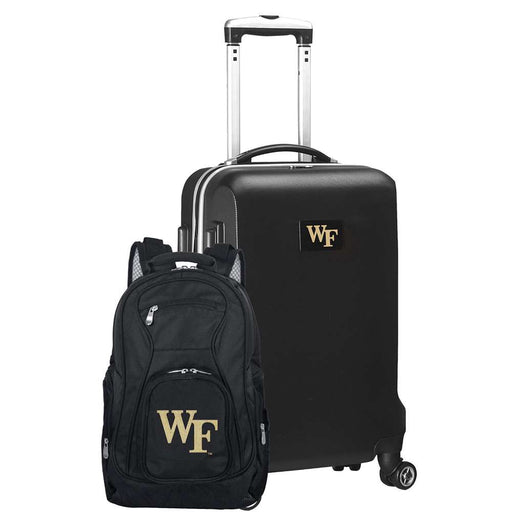 Wake Forest Demon Deacons Deluxe 2 Piece Backpack & Carry-On Set L104